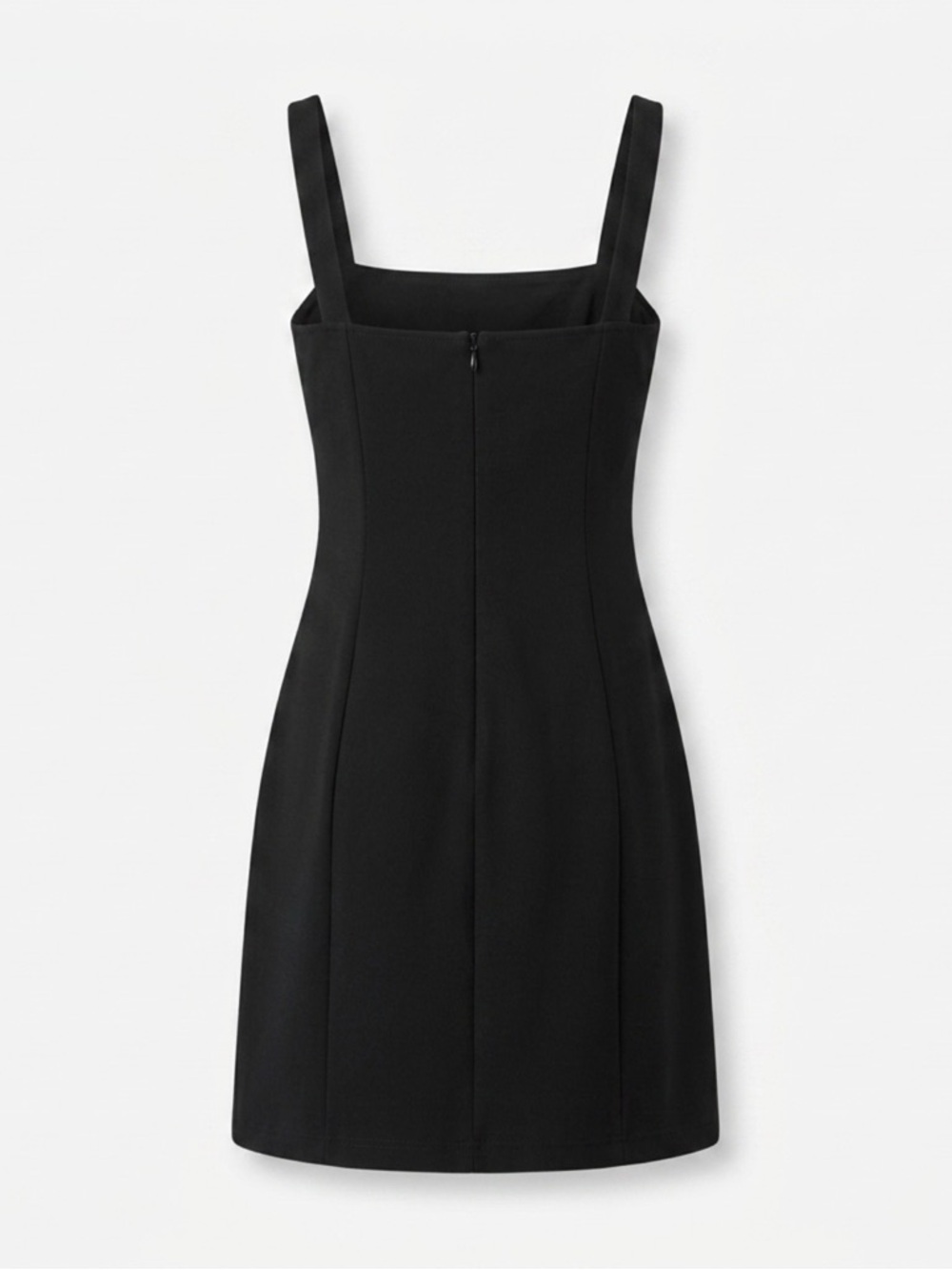 Urban Outfitters Black Square-Neck Cutout Mini Dress - Picture 2 of 2